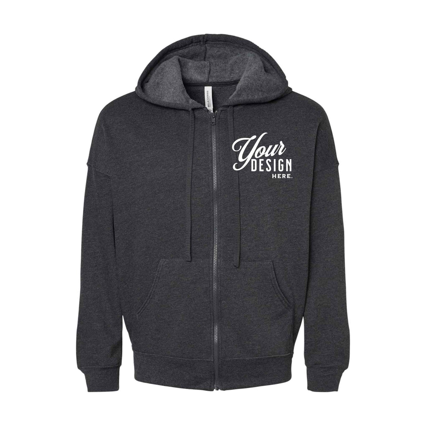 Bella Canvas - Sponge Fleece DTM Full-Zip Hoodie - 3759