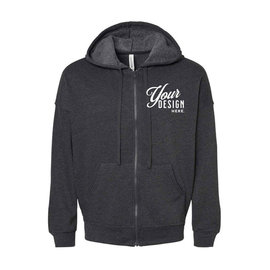 Bella Canvas - Sponge Fleece DTM Full-Zip Hoodie - 3759