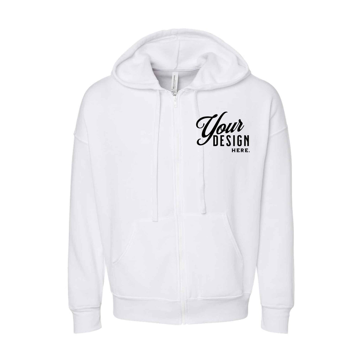 Bella Canvas - Sponge Fleece DTM Full-Zip Hoodie - 3759