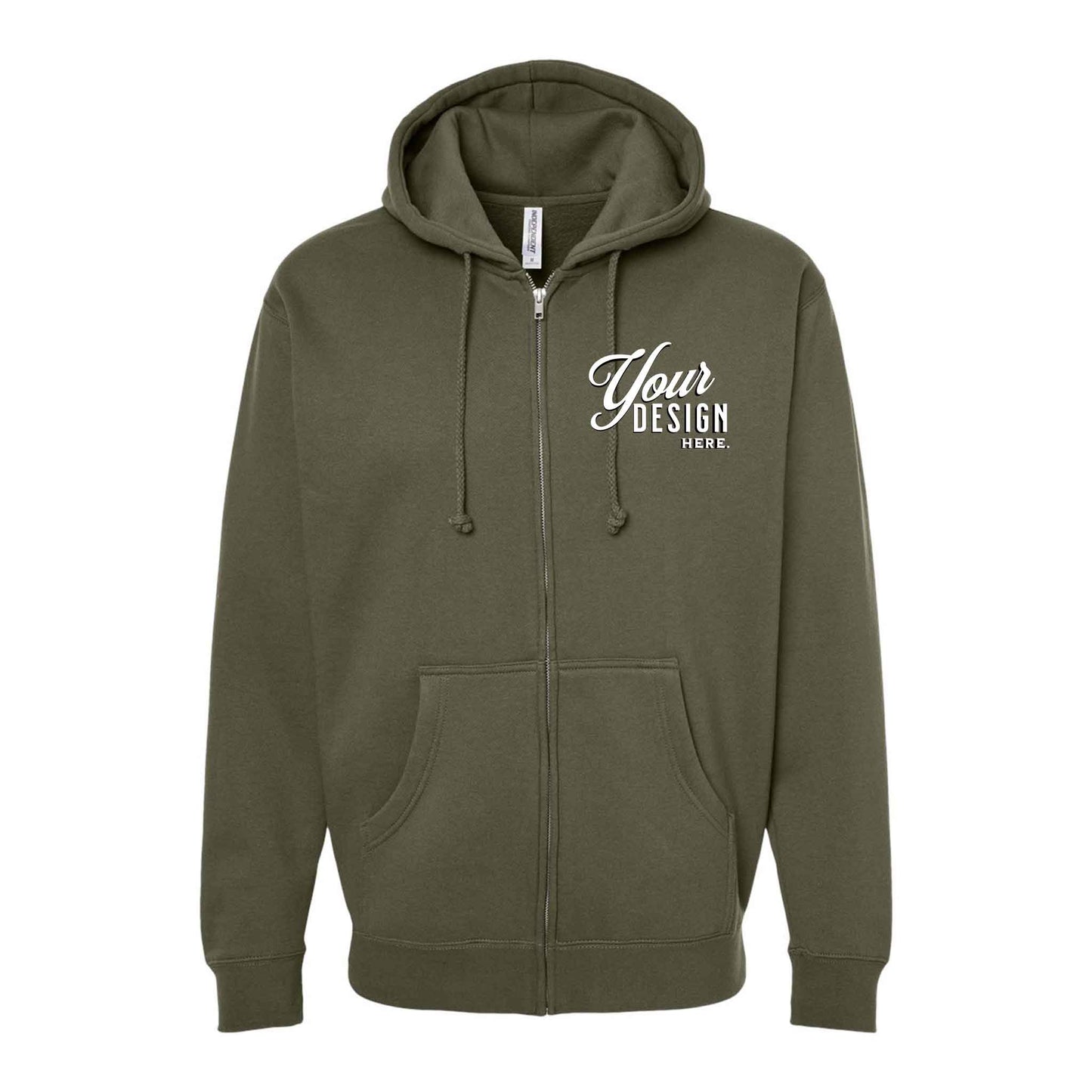 Independent Trading Co. - Heavyweight Full-Zip Hooded Sweatshirt - IND4000Z