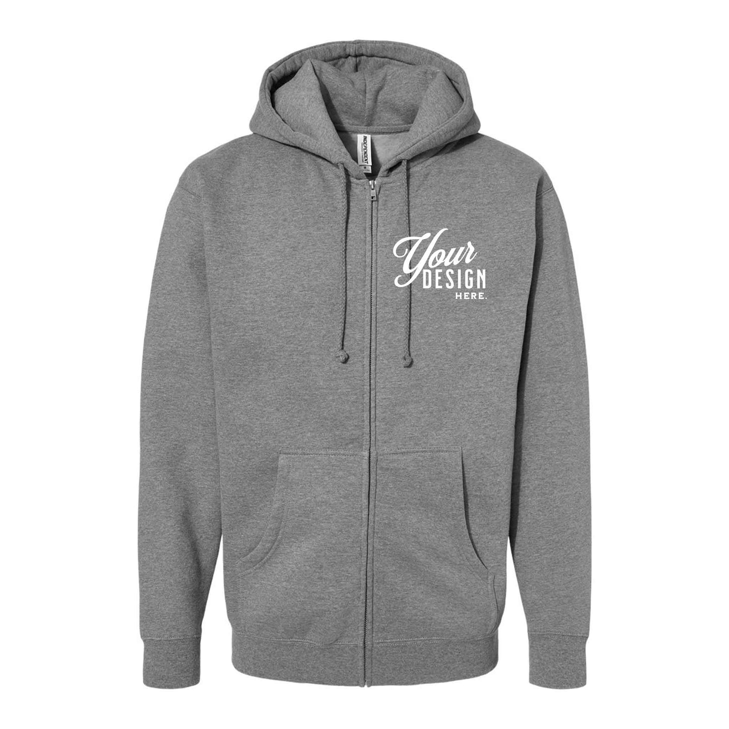 Independent Trading Co. - Heavyweight Full-Zip Hooded Sweatshirt - IND4000Z