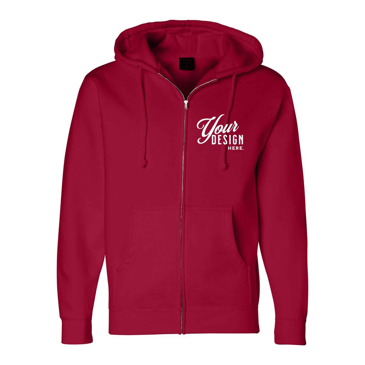 Independent Trading Co. - Heavyweight Full-Zip Hooded Sweatshirt - IND4000Z