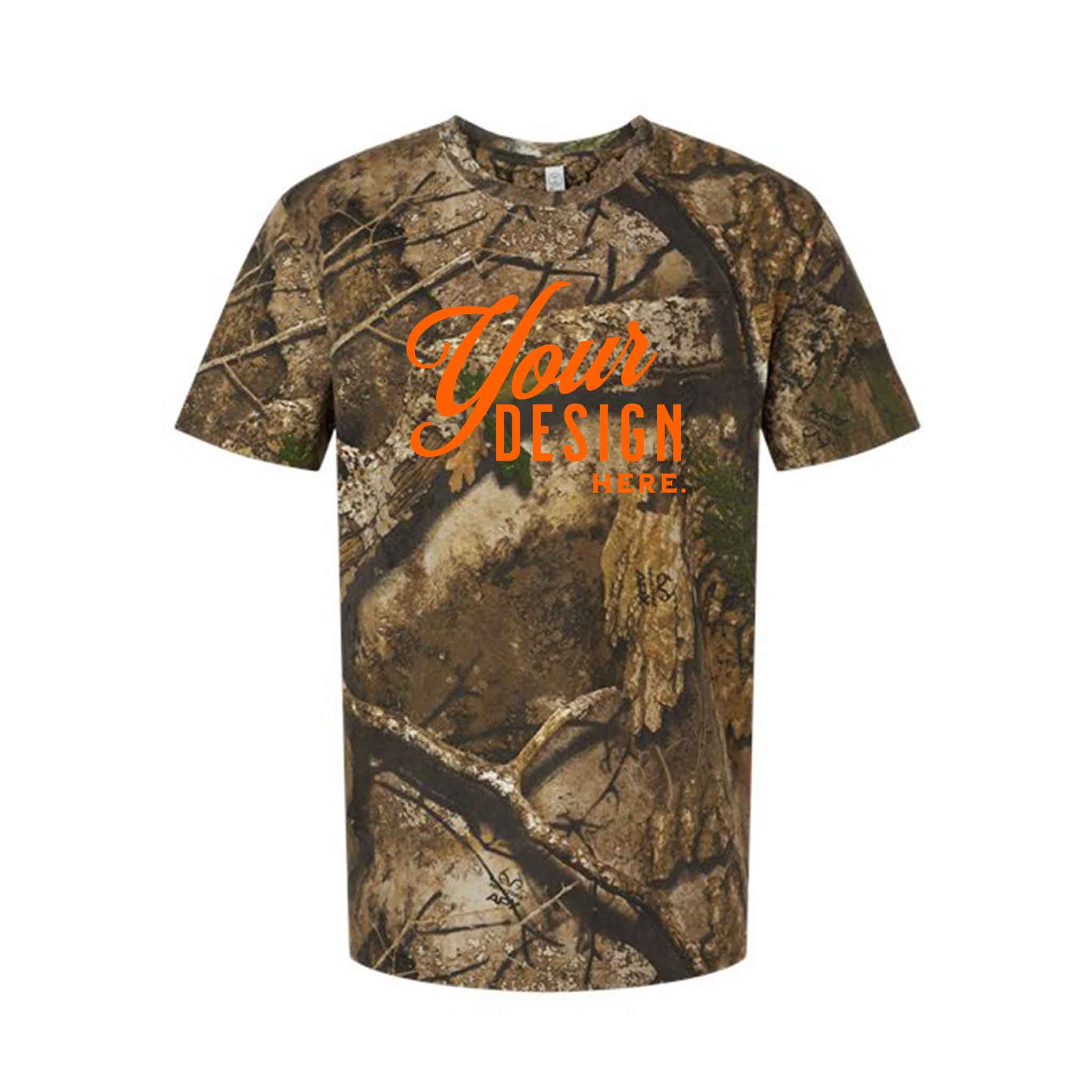 Realtree Camo T Shirt 3980 Wolfprint